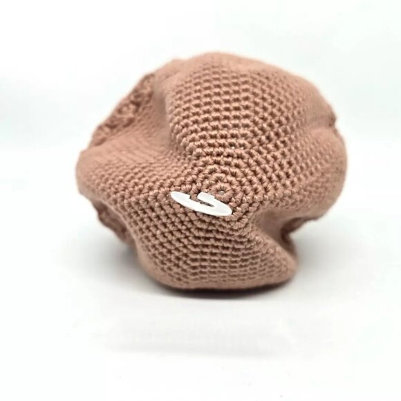 PLH Bows & Laces Baby Crochet Hat Beige Girls Size 24 Months - Picture 5 of 10